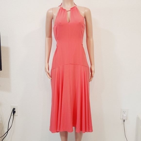 Rachel Rachel Roy Tie-Front Halter Dress Size 4 - Picture 1 of 15